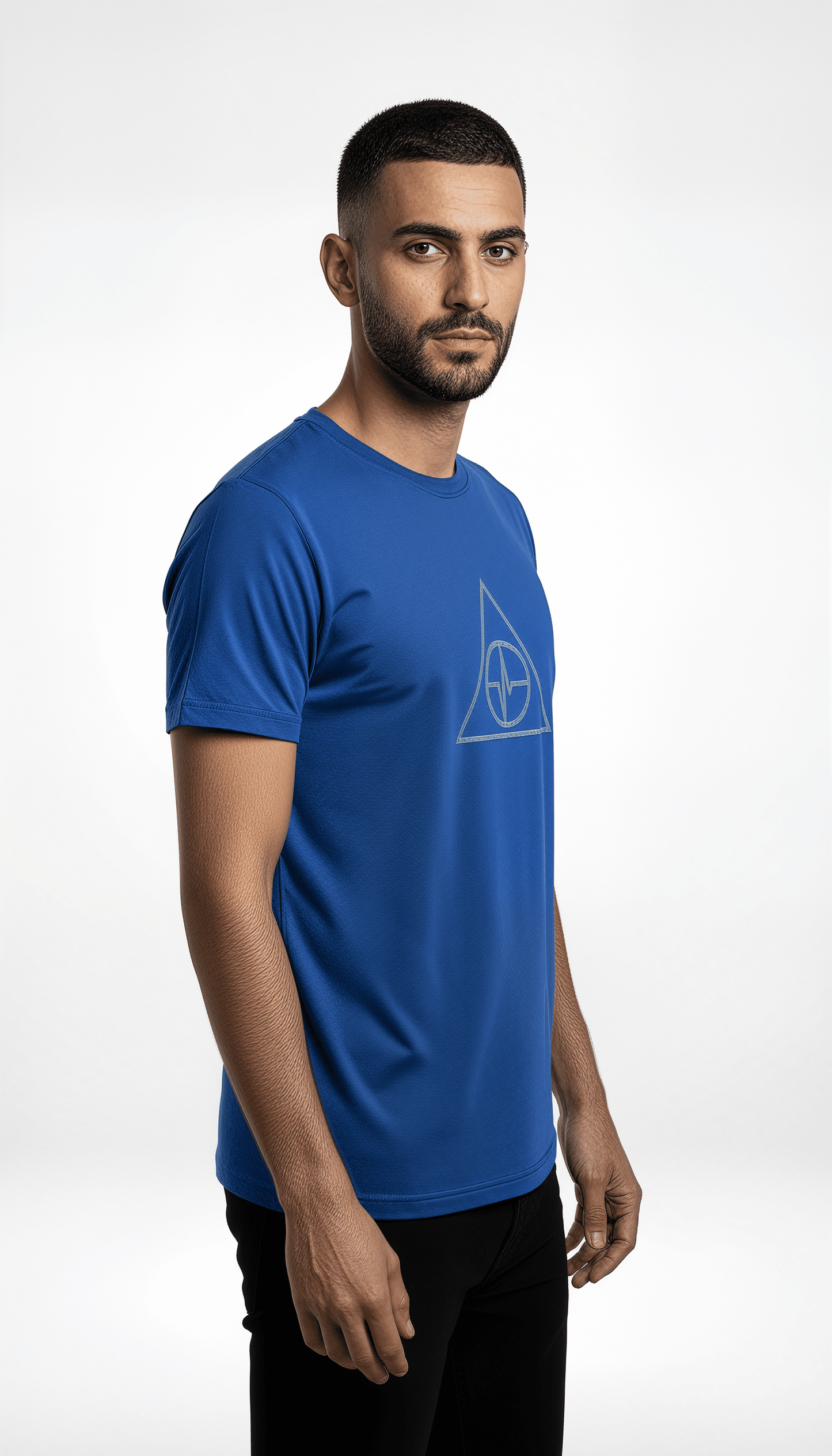 TosinTrio T-Shirt Blue & White