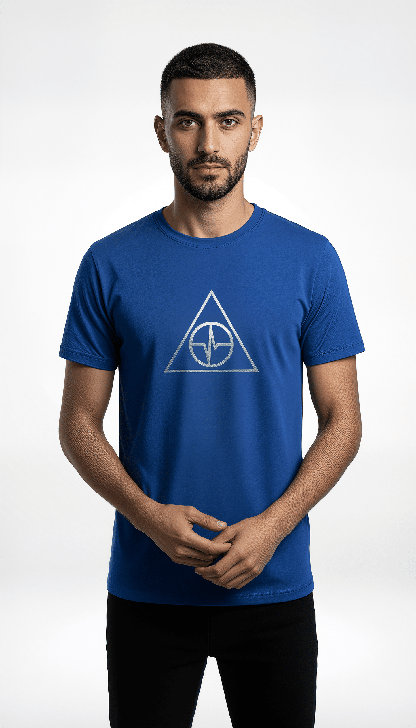 TosinTrio T-Shirt Blue & White