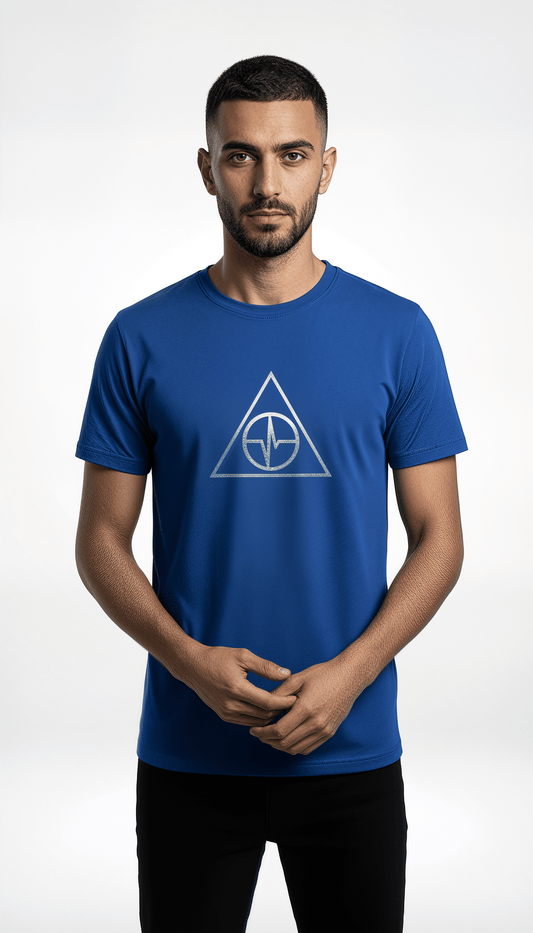 TosinTrio T-Shirt Blue & White