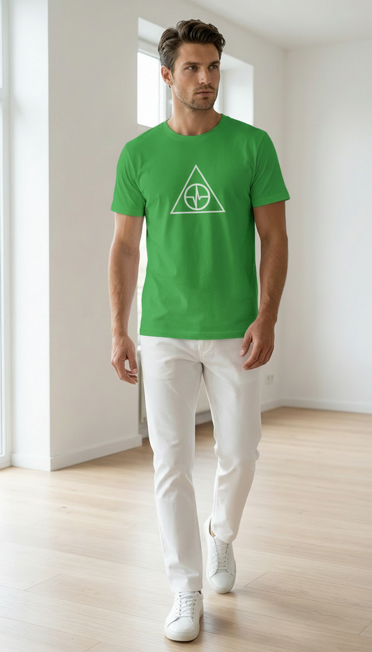 TosinTrio T-Shirt Green & White