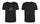 TosinTrio T-Shirt Black & Gold