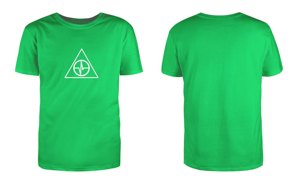 TosinTrio T-Shirt Green & White