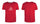 TosinTrio T-Shirt Red & White